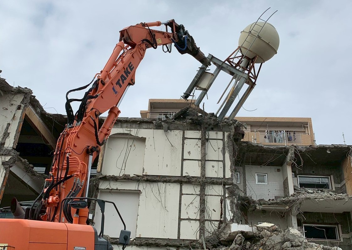 寮RC造 解体工事