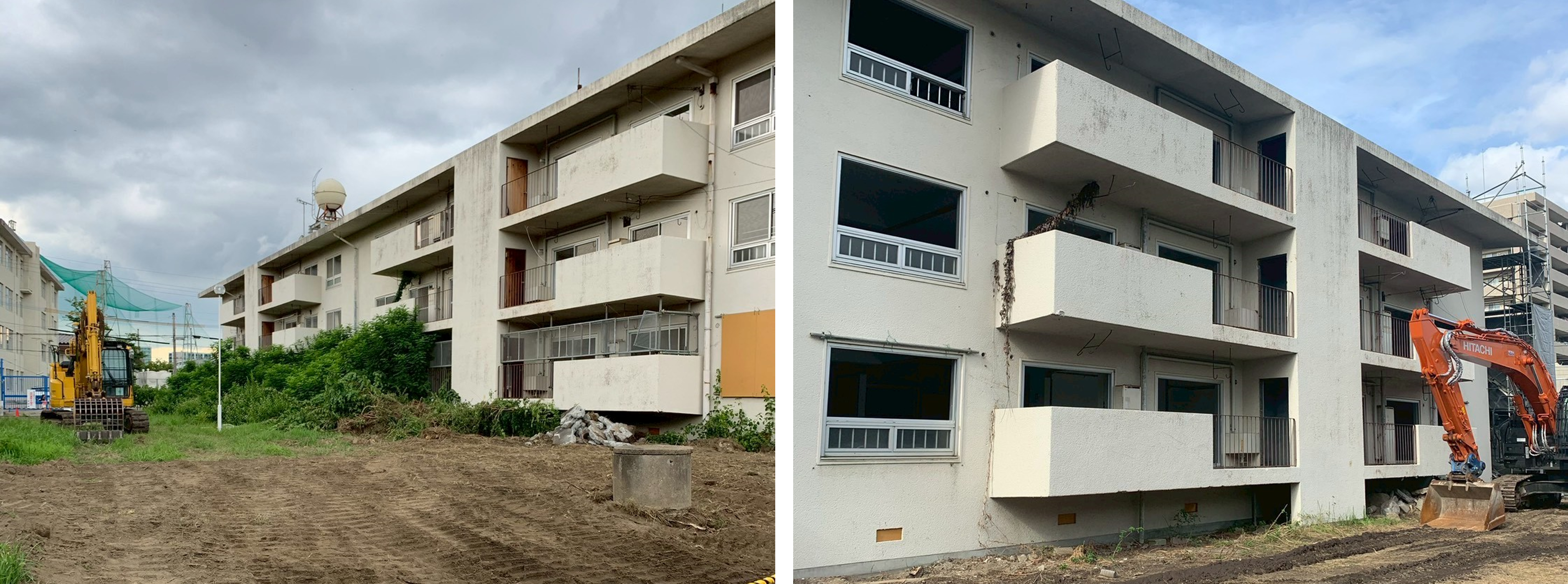 寮RC造 解体工事