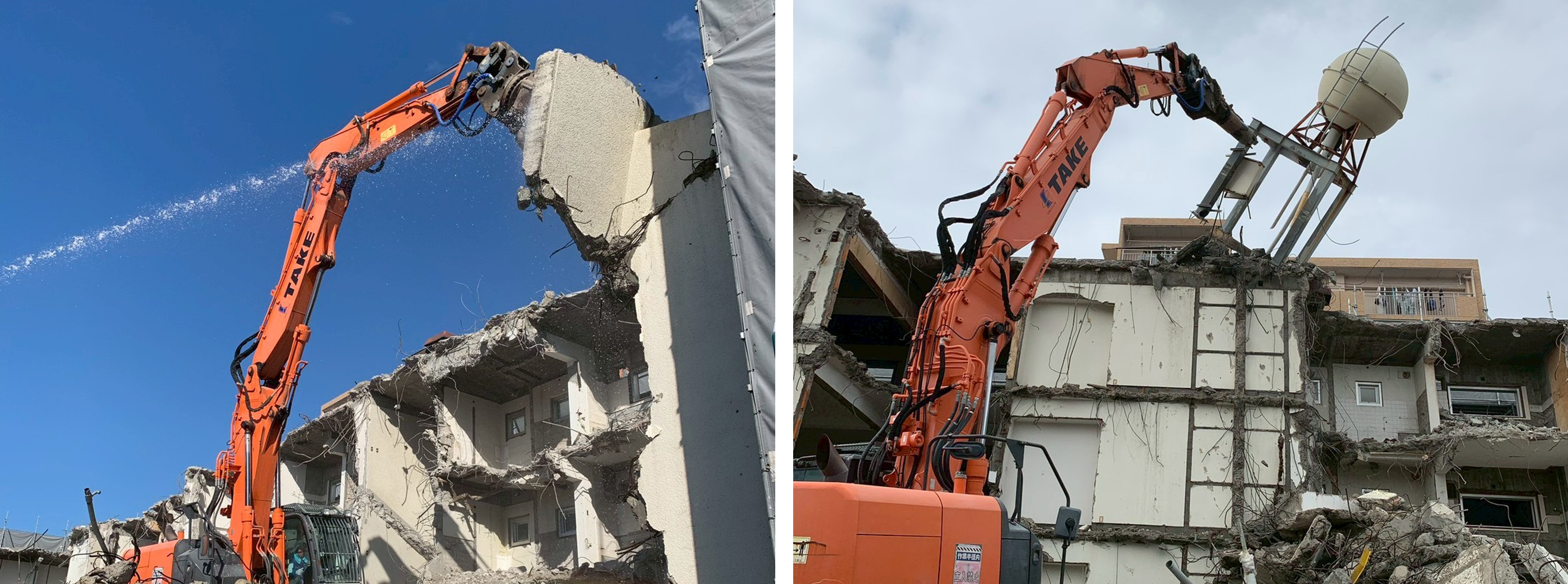 寮RC造 解体工事