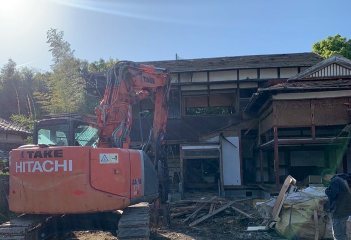 木造住宅の解体実績