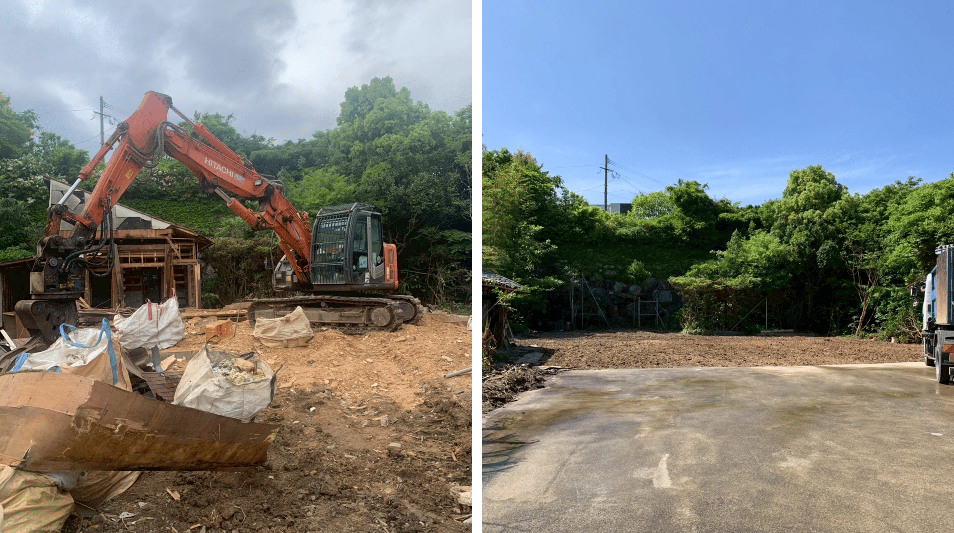 木造住宅の解体実績